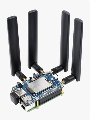 SIM8202G-M2 5G HAT kompatibel mit Raspberry Pi Quad Antennen 5G NS Multi-Band 5G/4G/3G kompatibel ohne Gehäuse SIM8202G-M2 5G HAT kompatibel mit Raspberry Pi Quad Antennen 5G NS Multi-Band 5G/4G/3G kompatibel ohne Gehäuse von TUOPUONE