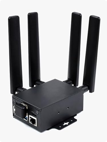 SIM8262E-M2 5G HAT Kompatibel mit Raspberry Pi Quad Antennen 5G NS Multi-Band 5G/4G/3G Kompatibel mit Gehäuse von TUOPUONE