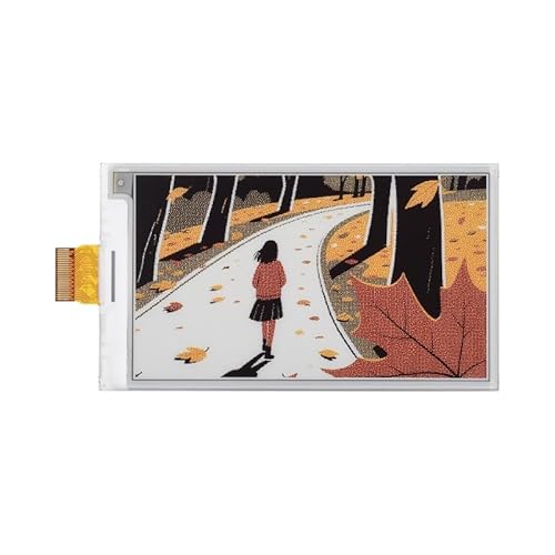 TUOPUONE 3,7 Zoll E-Paper-Display (G) E-Ink Display 416 × 240 Pixel Rot/Gelb/Schwarz/Weiß SPI Schnittstelle Standard Raspb Pi 40PIN GPIO Header Raw Display ohne Treiberplatine von TUOPUONE