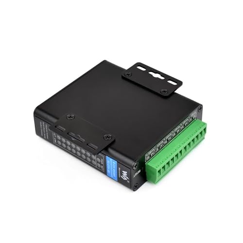 TUOPUONE 8-Ch RS485 auf RJ45 Ethernet Serial Server 8 Kanäle RS485 Unabhängiger Betrieb Schienenmontage Industrielles isoliertes serielles Modul ohne PoE-Funktion von TUOPUONE