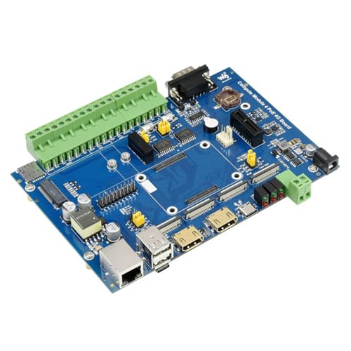 TUOPUONE Compute Module 4 Industrial IoT Base Board Compatible with Raspberry Pi CM4 PoE Ethernet Industrial Control von TUOPUONE