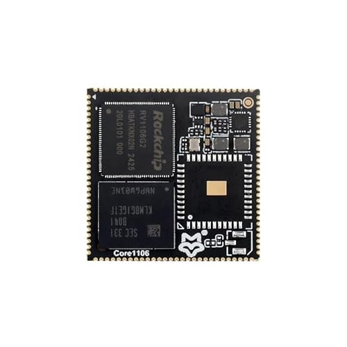 TUOPUONE Core1106 Core Board basiert auf Rockchip RV1106 Chip 8 GB eMMC integriert ARM Cortex-A7/RISC-V MCU/NPU/ISP Prozessoren, 256 MB Speicher ohne Kabellos von TUOPUONE