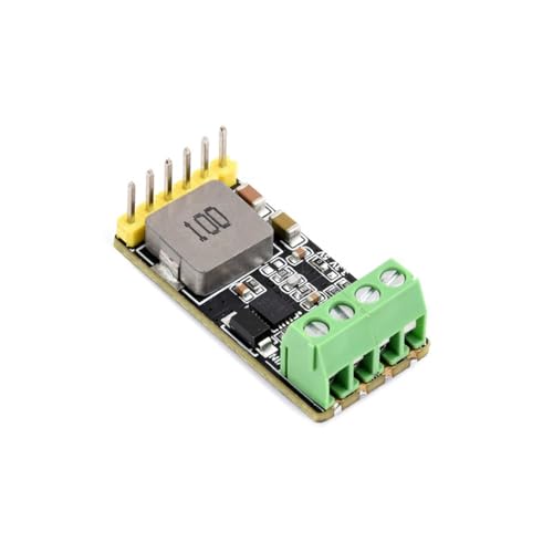 TUOPUONE DC-DC Buck Mini-Modul, kompakte Größe und einfach zu integrieren, konfigurierbar, 3,3 V oder 5 V Buck-Spannungsregelung, Ausgang Immersion Gold Prozess, DC Buck Converter mit vorgelötetem von TUOPUONE