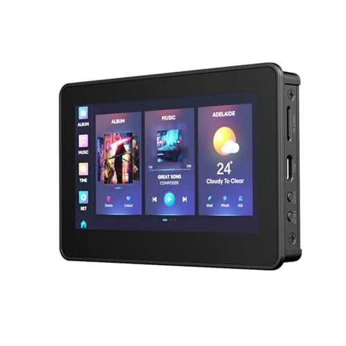TUOPUONE ESP32-S3 10,9 cm (4,3 Zoll) kapazitiver Touch-Display-Entwicklungsplatine Typ B mit Kunststoffgehäuse 800 × 480 5-Punkt-Touch-32-Bit LX7 Dual-Core-Prozessor mit integrierter Antenne von TUOPUONE