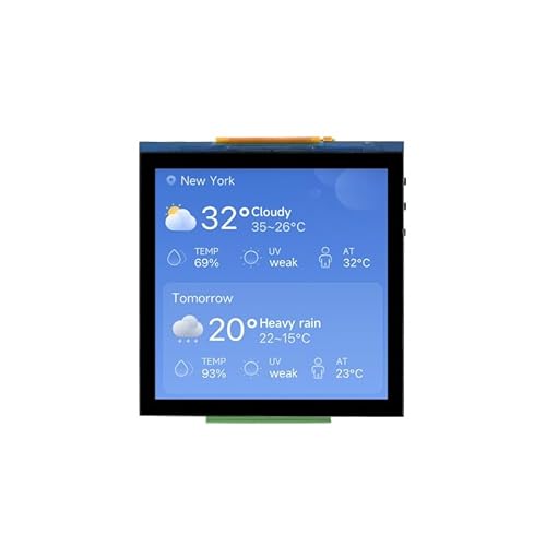 TUOPUONE ESP32-S3 4-Zoll-Display-Entwicklungsplatine 480×480 32-Bit LX7 Dual-Core-Prozessor bis zu 240 MHz Frequenz mit Onboard-Antenne, ESP32 mit Display ohne Touch-Steuerung TUOPUONE ESP32-S3 4-Zoll-Display-Entwicklungsplatine 480×480 32-Bit LX7 Dual-Core-Prozessor bis zu 240 MHz Frequenz mit Onboard-Antenne, ESP32 mit Display ohne Touch-Steuerung von TUOPUONE
