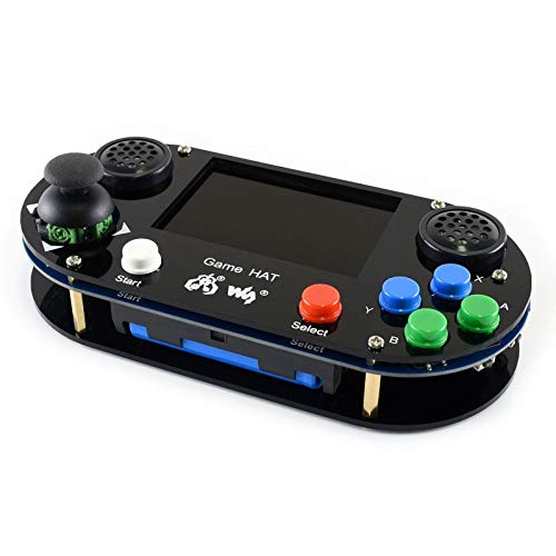 TUOPUONE Game HAT Kompatibel mit Raspberry Pi Machen Sie Ihre eigene Spielkonsole mit 3,5 Zoll IPS-Bildschirm 480 × 320 Pixel Auflösung Unterstützt Pi A+/B+/2B/3B/3B+/4B von TUOPUONE