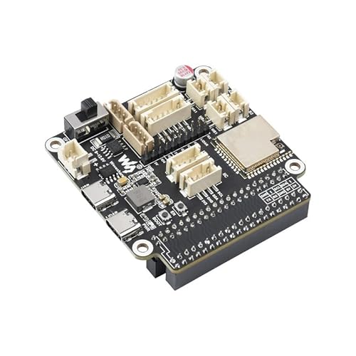 TUOPUONE General Driver Board kompatibel mit Raspberry Pi und Jetson Nano für Roboter basierend auf ESP32 Multifunktional Unterstützt Multi-Kommunikationsfunktionalitäten von TUOPUONE