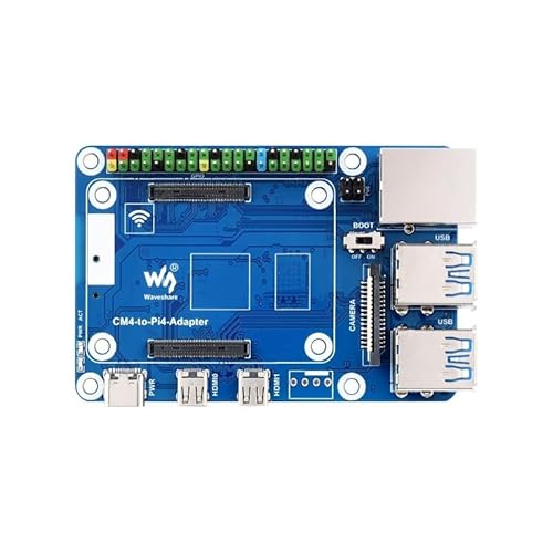 TUOPUONE Pi CM4 auf 4B Adapter Alternative Lösung kompatibel mit RPi 4B ohne CM4 von TUOPUONE