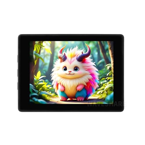 TUOPUONE RP2350 2,4 Zoll AMOLED Touch Display Entwicklungsplatine 450 × 600 Pixel QSPI Interface Dual-Core & Dual-Architektur Design Beschleunigungsmesser und Gyroskopsensor mit Gehäuse von TUOPUONE