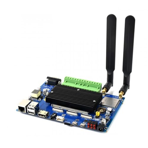 TUOPUONE Rechenmodul, industrielle IoT-Basisplatine, kompatibel mit Raspberry Pi CM3 / CM3+ Serie mit 4G-Konnektivität und PoE-Funktion von TUOPUONE