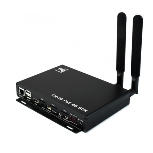 TUOPUONE Rechenmodul, industrieller IoT-Mini-Computer, kompatibel mit Raspberry Pi CM3 / CM3+ Serie mit 4G-Konnektivität und PoE-Funktion von TUOPUONE