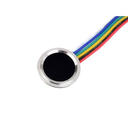TUOPUONE Runder kapazitiver Fingerabdrucksensor (D) Cortex-Prozessor, 360°-Überprüfung, Nagelplattengröße, UART-Befehle von TUOPUONE