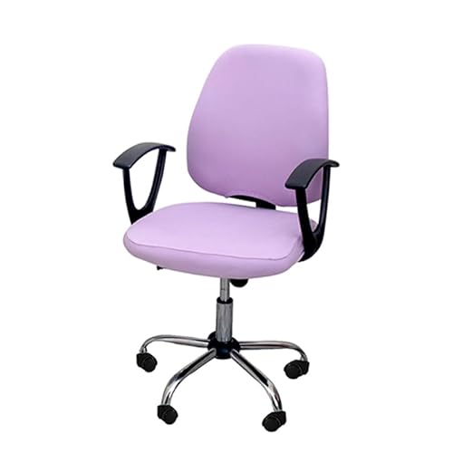 Bürostuhl Bezug,Office Chair Cover 1 Set Office Chair Covers ElasticGaming Lift Removable Computer Chair Slipcover Rotating Escritorio(S12) von TUOYDJA