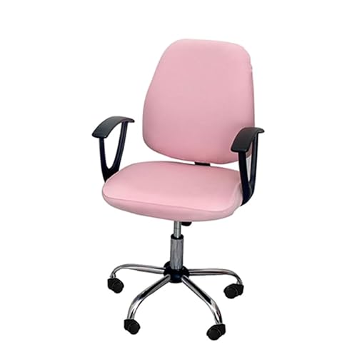 Bürostuhl Bezug,Office Chair Cover 1 Set Office Chair Covers ElasticGaming Lift Removable Computer Chair Slipcover Rotating Escritorio(S8) von TUOYDJA