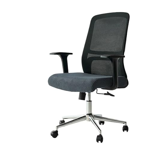 Bürostuhl Bezug,Office Chair Cover 1PC Thicken Striped Office Chair Cover Stretch Computer Covers Lift Rotating Gaming Chair Protector Study Room Home(A1 Seat Cover) von TUOYDJA