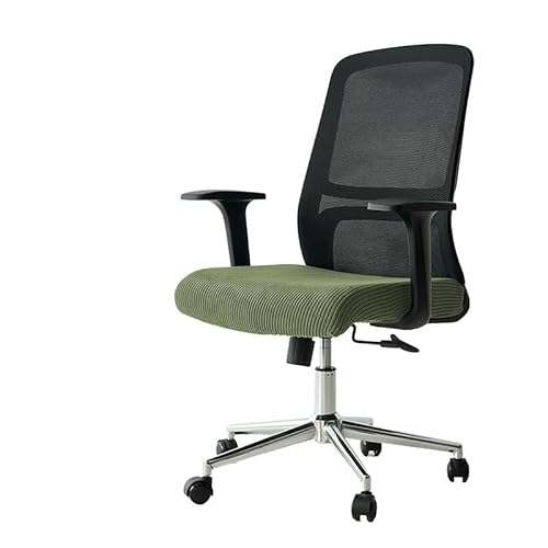 Bürostuhl Bezug,Office Chair Cover 1PC Thicken Striped Office Chair Cover Stretch Computer Covers Lift Rotating Gaming Chair Protector Study Room Home(A3 Seat Cover) von TUOYDJA