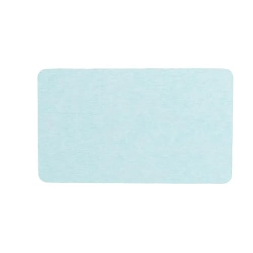 Diatomite Stone Bath Mat,Quick Dry Stone Mat Kitch 2 STÜCKE Wasserabsorbierende Untersetzer Spülbeckenablage Rutschfeste Streifen Boden Wasserabsorbierende Stein Erde Küchenablage(Green 22x8cm) von TUOYDJA