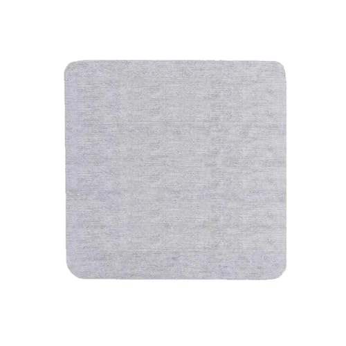 Diatomite Stone Bath Mat,Quick Dry Stone Mat Kitch 2 STÜCKE Wasserabsorbierende Untersetzer Spülbeckenablage Rutschfeste Streifen Boden Wasserabsorbierende Stein Erde Küchenablage(Light Gray 8x8cm) von TUOYDJA