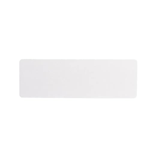 Diatomite Stone Bath Mat,Quick Dry Stone Mat Kitch 2 STÜCKE Wasserabsorbierende Untersetzer Spülbeckenablage Rutschfeste Streifen Boden Wasserabsorbierende Stein Erde Küchenablage(White 22x8cm) von TUOYDJA