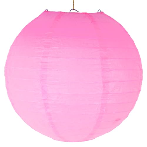 Lampions,Papierlampion 10pcs Papierlaterne Partei-runde Kugel Hochzeit hängende weiße Laternen-Dekoration-Geburtstag-Dekor-Supplies(D,8inch(20cm)) von TUOYDJA