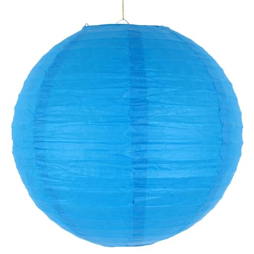 Lampions,Papierlampion 10pcs Papierlaterne Partei-runde Kugel Hochzeit hängende weiße Laternen-Dekoration-Geburtstag-Dekor-Supplies(E,14inch(35cm)) von TUOYDJA