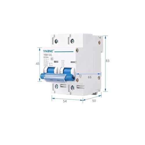 Leitungsschutzschalter,Sicherungsautomat 2P 100A 125A 150A 200A 250A DC Circuit Breaker 12V 24V 36V 48V 60V 72V 96V 120V Circuit Breaker Solar Zellen RV Batterie System(200A) von TUOYDJA