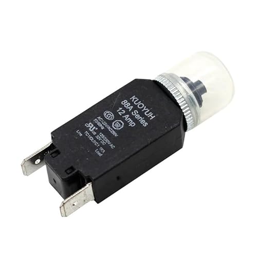 Leitungsschutzschalter,Sicherungsautomat 3A 5A 6A 8A 10A 12A 16ACircuit Breaker Thermische Schutz Schalter Gerät Überlast Schutz Schalter for Motoren Transformatoren(15A) von TUOYDJA