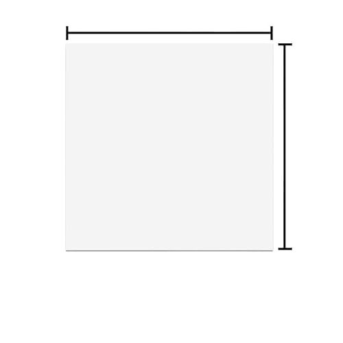 Linoleum Boden,Klebevinyl Selbstklebend 10 Stücke Wandaufkleber PVC Marmorimitat Selbstklebende Bodenaufkleber 30 * 30 Cm Wasserdicht Badezimmer Wohnzimmer Dekoration Aufkleber(Pure White) von TUOYDJA
