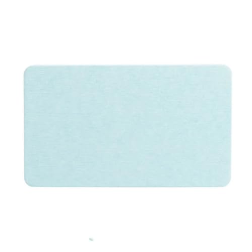 TUOYDJA Diatomite Stone Bath Mat,Quick Dry Stone Mat Kitch 2PCS Wasser Saugfähigen Matte Tischset Küche Seife Dish Hand Seife Halter Pad for Badezimmer(Green,8x8cm) von TUOYDJA