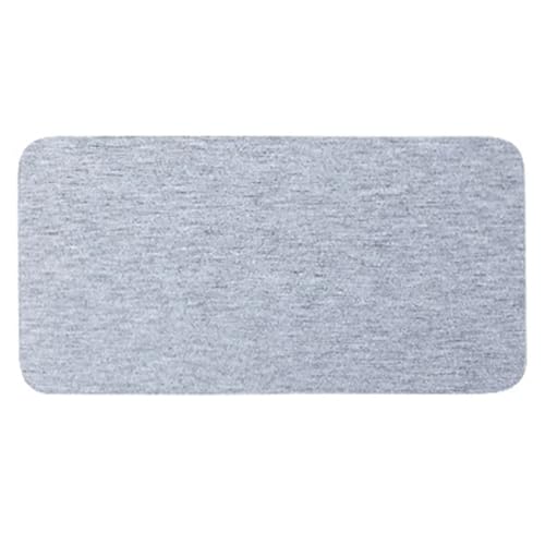 TUOYDJA Diatomite Stone Bath Mat,Quick Dry Stone Mat Kitch Wasserabsorbierendes Steintablett for die Spüle. Absorbierende Untersetzer. Wasserabsorbierendes Steintablett(Gray) von TUOYDJA