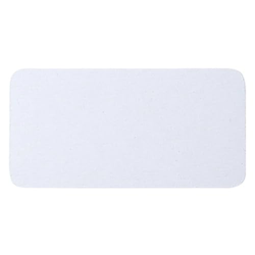 TUOYDJA Diatomite Stone Bath Mat,Quick Dry Stone Mat Kitch Wasserabsorbierendes Steintablett for die Spüle. Absorbierende Untersetzer. Wasserabsorbierendes Steintablett(White) von TUOYDJA