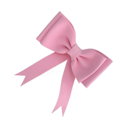 TUOYDJA Geschenkschleife Groß 2 Stücke Große Bunte Bowknot Kuchen Dekorationen for Geburtstag DIY Party Hochzeit Dessert Decor(Pink) von TUOYDJA