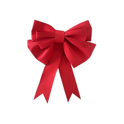 TUOYDJA Geschenkschleife Groß 2 Stücke Riesen Eva Knoten Hochzeit DIY Material Mädchen Geburtstag Parteien Decor Valentine Bogen Party Favors Versorgung(30cm Red) von TUOYDJA