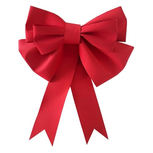 TUOYDJA Geschenkschleife Groß 2 Stücke Riesen Eva Knoten Hochzeit DIY Material Mädchen Geburtstag Parteien Decor Valentine Bogen Party Favors Versorgung(70cm Red) von TUOYDJA