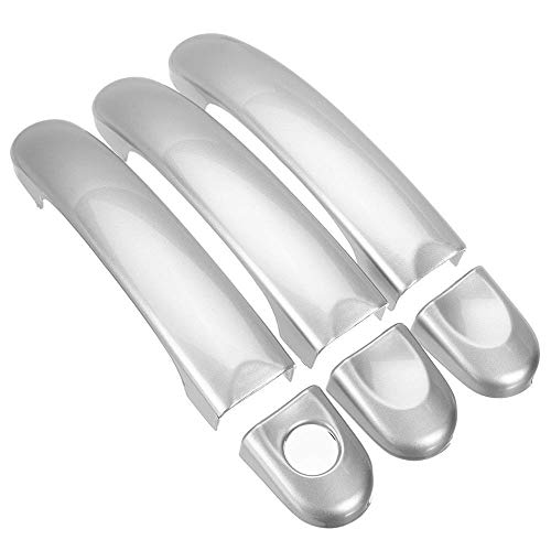TUOYDJA Türgriffe Abdeckkappen 8 Verschiedene Style 1 Set Türgriffabdeckungen for VW for T5 2003 2004-2015 for T6 2015-up for Caddy van 2004-2015(6pcs Grey) von TUOYDJA