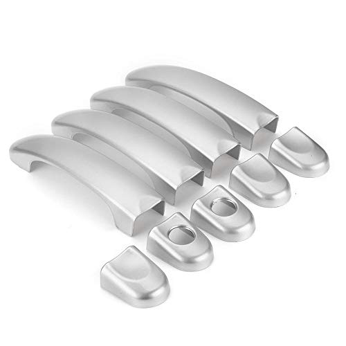 TUOYDJA Türgriffe Abdeckkappen 8 Verschiedene Style 1 Set Türgriffabdeckungen for VW for T5 2003 2004-2015 for T6 2015-up for Caddy van 2004-2015(9pcs Grey) von TUOYDJA