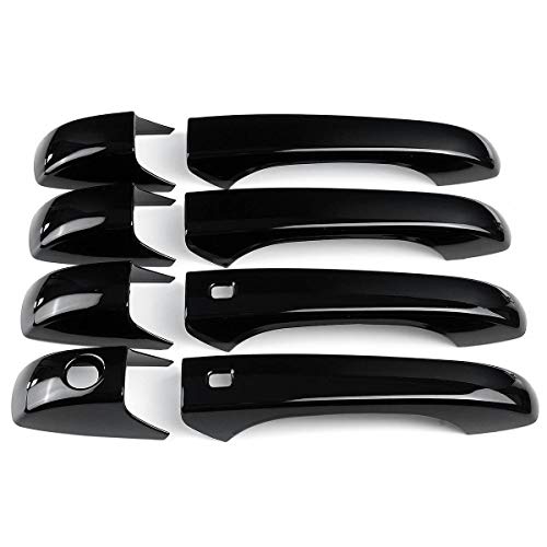 TUOYDJA Türgriffe Abdeckkappen Glanz Schwarz Auto Außenansicht Tür Griff Abdeckung für Jeep Grand Cherokee für Dodge Durango 2011-2019 Auto Styling Zubehör TUOYDJA Türgriffe Abdeckkappen Glanz Schwarz Auto Außenansicht Tür Griff Abdeckung für Jeep Grand Cherokee für Dodge Durango 2011-2019 Auto Styling Zubehör von TUOYDJA