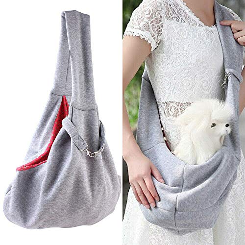 Tragetasche Hund,Hundetragetasche Pet Welpen Tragetasche Katzen im Freien Reise Hund Umhängetasche Baumwolle Einzelkomfort Sling Handtasche Beutel Tragetasche Hund,Hundetragetasche Pet Welpen Tragetasche Katzen im Freien Reise Hund Umhängetasche Baumwolle Einzelkomfort Sling Handtasche Beutel von TUOYDJA