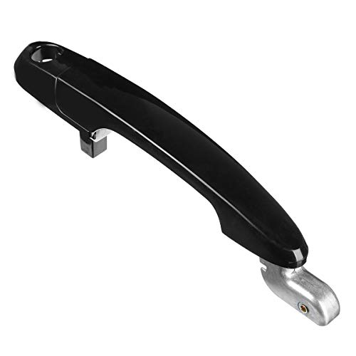 Türgriffe Abdeckkappen Auto-Stylings vorne hinten rechts links schwarz aus äußeren Türgriff for Hyundai Tucson 2005 2006 2007 2008 2009(Rear Left) von TUOYDJA