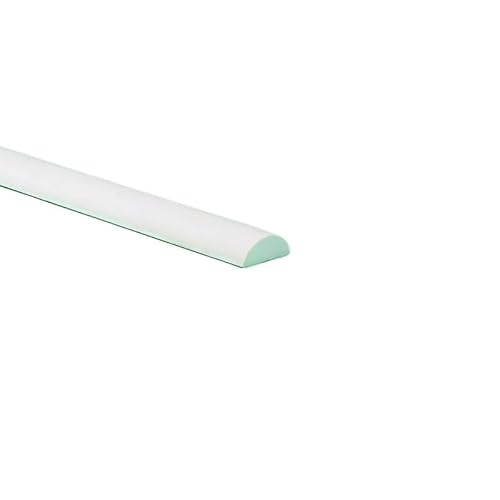 Wandleiste,Stuckleiste Bemalbare Abzieh- und Klebeleiste, flexibler Streifen for Wand, Türrahmen, Bild, Küche, Heim-DIY-Dekoration(Half round 1.2cm) von TUOYDJA