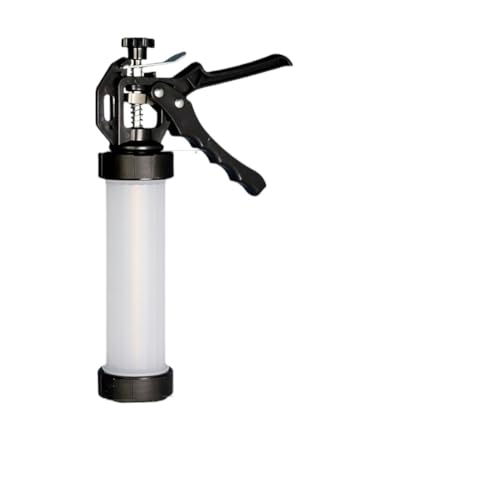 WurstfüLler Manuell,Wurstfüllmaschine Manuelle Heim-Wurstfüller-Füllmaschine, Wurstfüller Aus Edelstahl/Kunststoff, Wurst-Saugfüllung, 3 Trichter(500g) von TUOYDJA