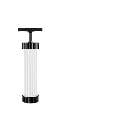 WurstfüLler Manuell,Wurstfüllmaschine Manuelle Wurstfüllmaschine, Fleischfüller, Wurstmaschine, Selbstgemachte Wurstwerkzeuge, Küchenbedarf(White) von TUOYDJA