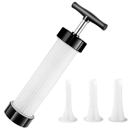 WurstfüLler Manuell,Wurstfüllmaschine Manuelles Wurstfüller-Gadget, Schnelles Wurstfüll-Fleisch-Injektor-Werkzeug, Geeignet For Familienfeiern Und Grillabende von TUOYDJA