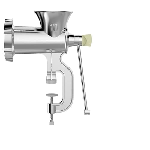 WurstfüLler Manuell,Wurstfüllmaschine Wurstfüllmaschine, Haushaltswurstfüllung, Manueller Fleischwolf, Wurstartefakt, Kleine Handgekurbelte Fleischwolfmaschine(No. 10 luxury model) von TUOYDJA