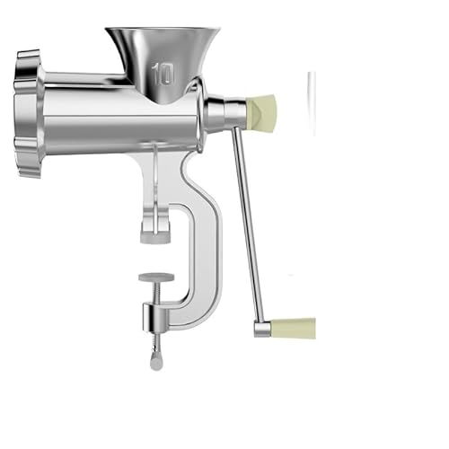 WurstfüLler Manuell,Wurstfüllmaschine Wurstfüllmaschine, Haushaltswurstfüllung, Manueller Fleischwolf, Wurstartefakt, Kleine Handgekurbelte Fleischwolfmaschine(No. 10 upgraded model) von TUOYDJA