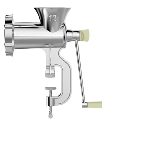 WurstfüLler Manuell,Wurstfüllmaschine Wurstfüllmaschine, Haushaltswurstfüllung, Manueller Fleischwolf, Wurstartefakt, Kleine Handgekurbelte Fleischwolfmaschine(No. 12 upgraded model) von TUOYDJA