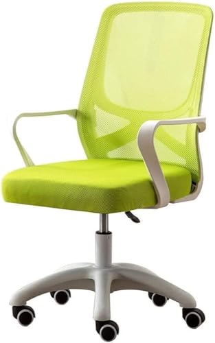 TUOYIBO Bürostuhl, Schreibtisch und Stuhl, Computerstuhl, Taillenstütze, Netzstuhl, ergonomischer Executive-Lift-Drehstuhl, Netzspielstuhl, Stuhl (Farbe: Grün), erforderlich von TUOYIBO