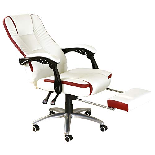 TUOYIBO Computer-Bürodrehstuhl, Schreibtischstuhl, hohe Rückenlehne, höhenverstellbar, ergonomisch, drehbar, hohe Rückenlehne, Chefsessel von TUOYIBO