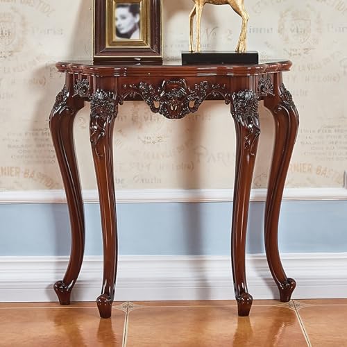 Wooden Living Room Console Table,Entryway Accent Table,Narrow Side Table,Modern Console Sofa Table,Behind Couch Table,for Hallway, Foyer, Entrance(Walnut,120cm/47.2in) von TUPAFJU