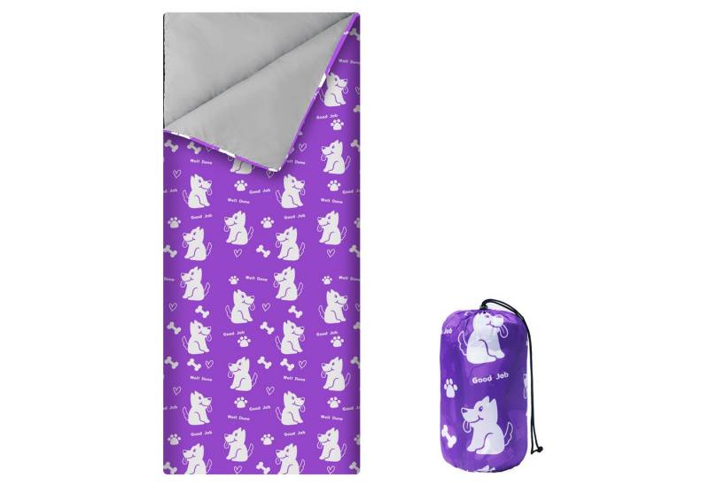 TUPHEN Kinderschlafsack Camping-Schlafsack mit Tragetasche, 61x141cm, Jugendliche, Schlafsack-Temperaturbereich 40°F bis 80°F von TUPHEN